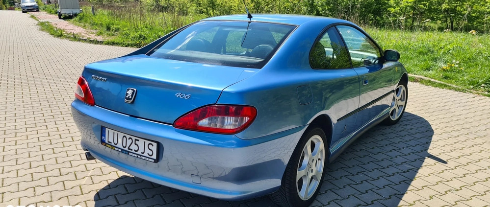 Peugeot 406 cena 13900 przebieg: 244300, rok produkcji 2000 z Lublin małe 254